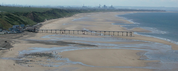 Beach and works