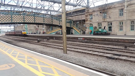 Train arriving