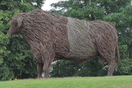 Bull sculpture