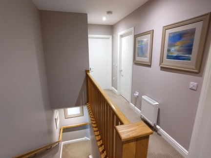 Landing and stairs