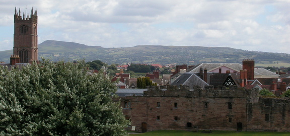 Across the town