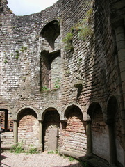 Inside chapel