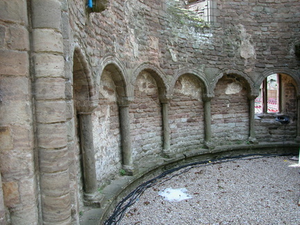 Inside chapel