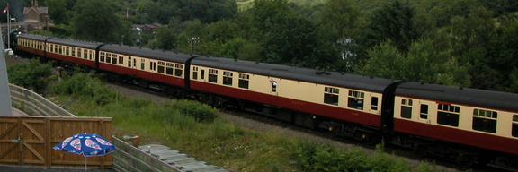 Train arriving