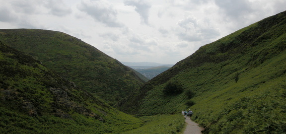 Down the valley