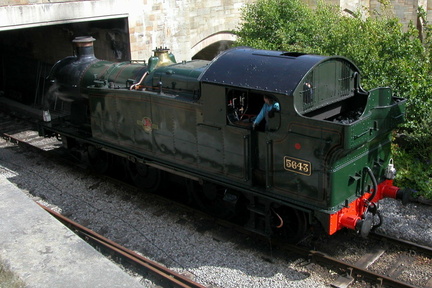 Engine by tunnel