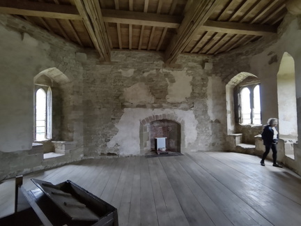 Inside the tower