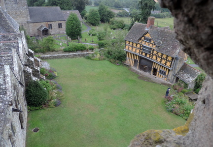 From the roof