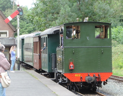 Train arriving
