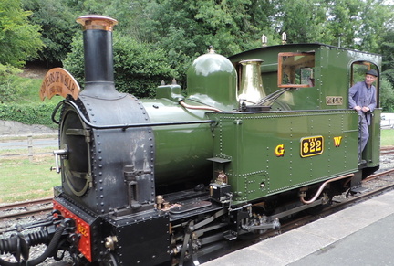 Train passing
