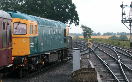 Diesel down the tracks