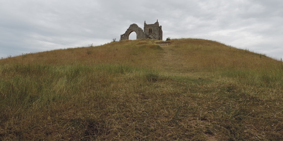 Up the hill