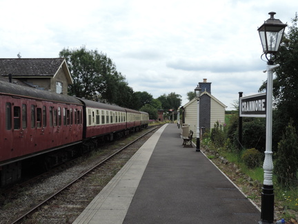 Along the station