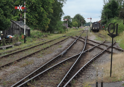 Up the tracks