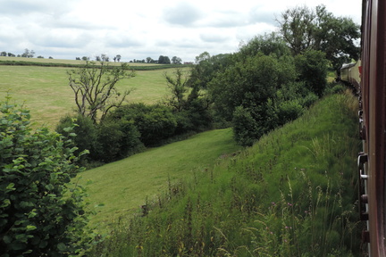 View from the train