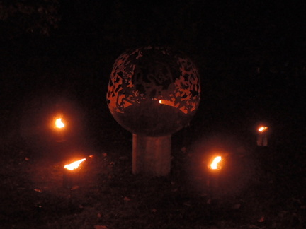 Fire garden