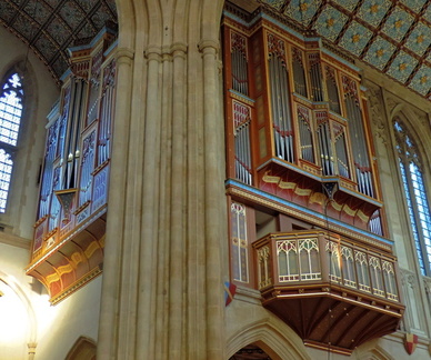 Organ pipes