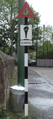 School sign
