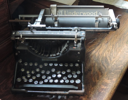 Wonky typewriter