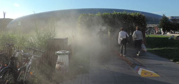 Misty tunnel