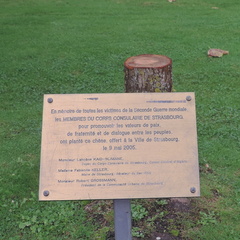 Memorial stump