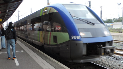 Train arriving