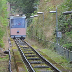 Up the railway