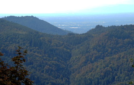 Across the valley