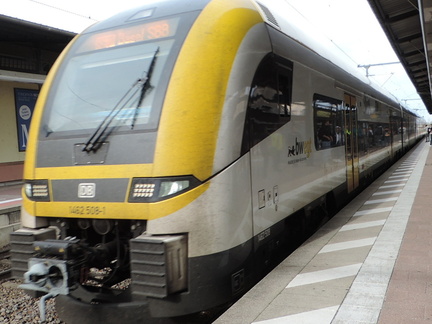 Train arriving