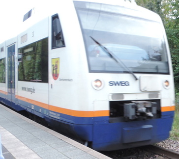 Train arriving