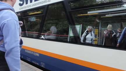 Train arriving