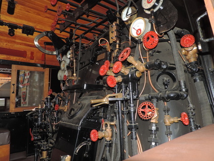 Inside the cab