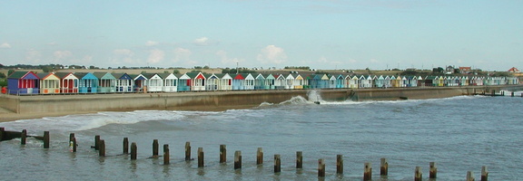 Beach huts