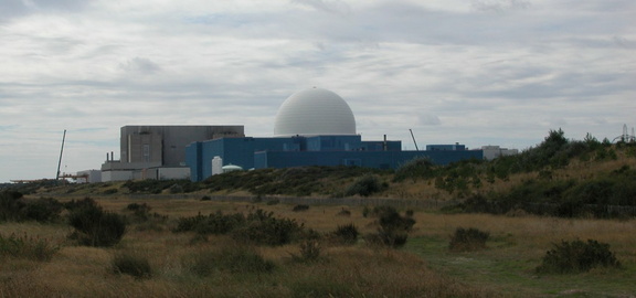 Dunes below the power station