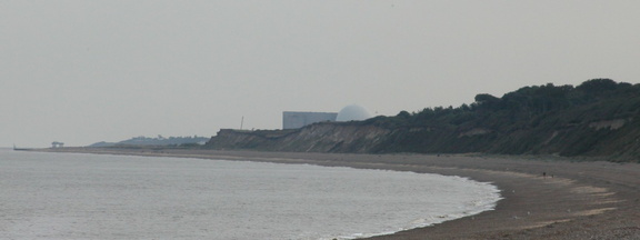 Bay under the cliffs