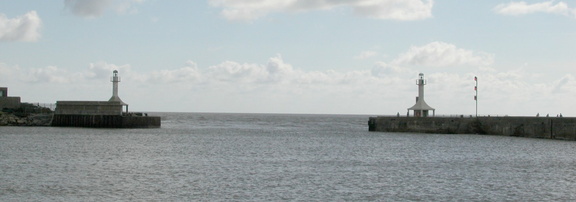 Mouth of the harbour
