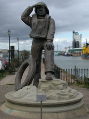 RNLI statue