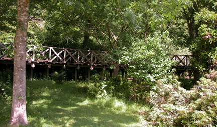 Viaduct for the miniature railway
