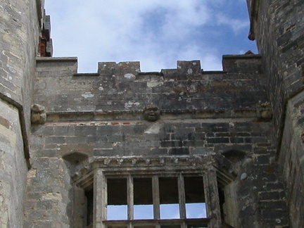 Smiling gargoyle