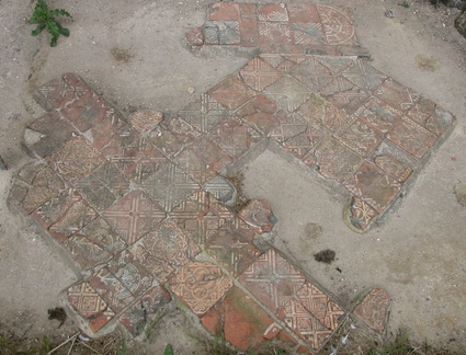 Mosaic floor