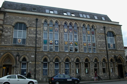 Town Hall with interesting designs