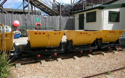 Trucks, presumably not used for passengers
