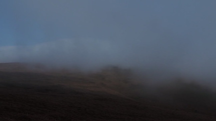 Clouds descending