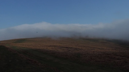 Clouds descending