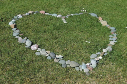 Pebble heart