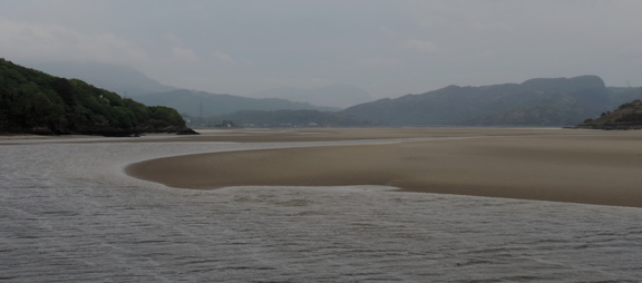 Up the estuary
