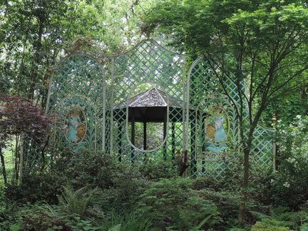 Through the trees