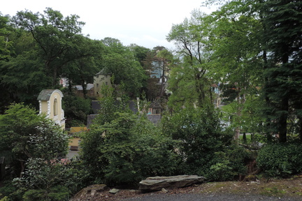 Across the village