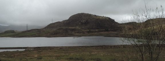 Across the lake