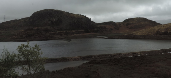 Across the lake